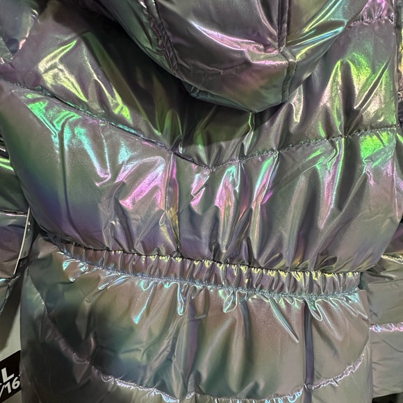 Girl's Puffer Jacket With Hood Coat Pockets SIZE XL (14/16) NEW - Picture 8 of 9